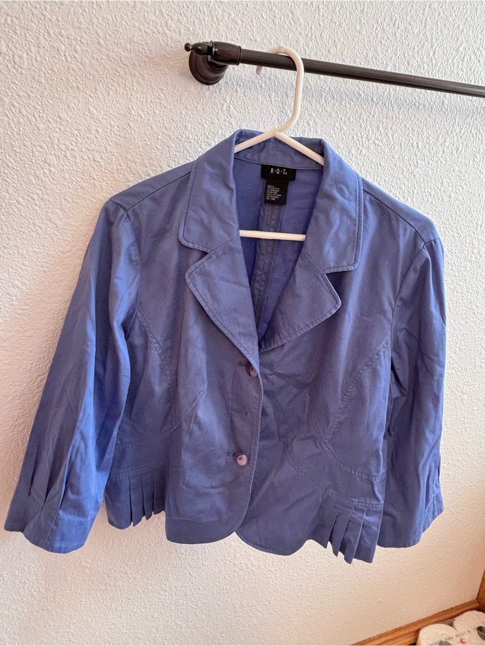 T.W.T periwinkle blazer